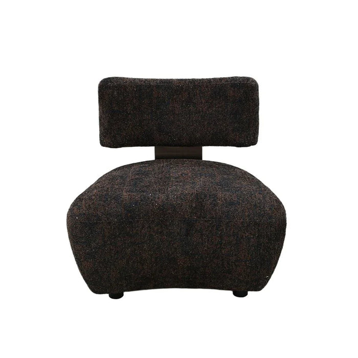 Demaris 1 Seateræ Fabric Sofa - Dark Brown