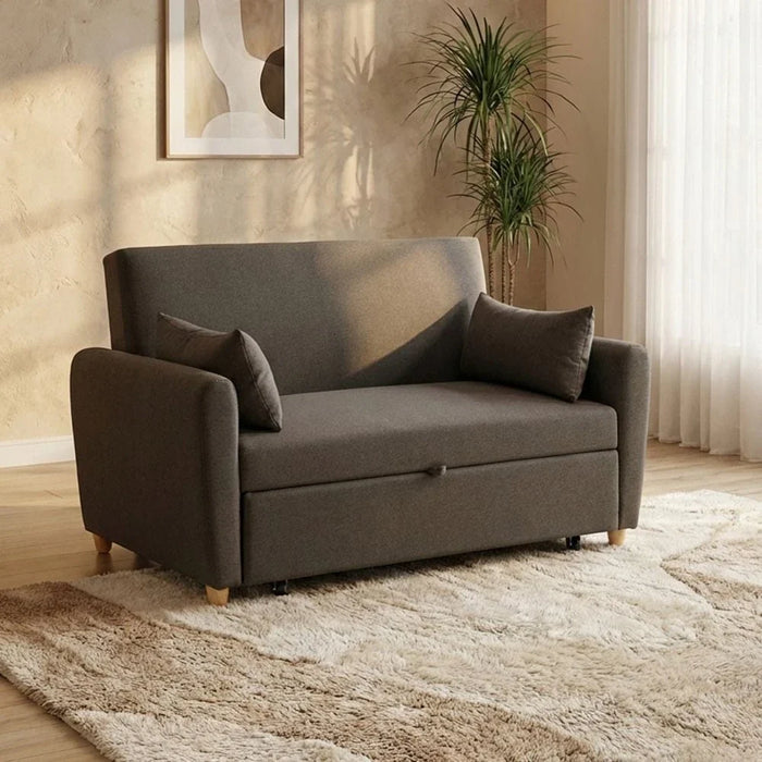 Alpha 2-Seater Fabric Sofa Bed