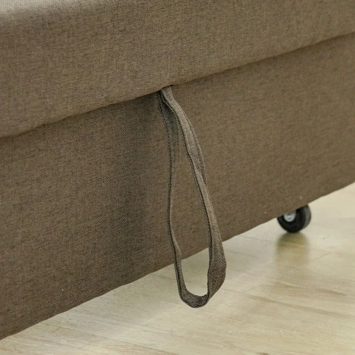 Alpha 2-Seater Fabric Sofa Bed