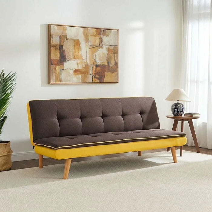 Beatrice 3-Seater Fabric Sofa Bed