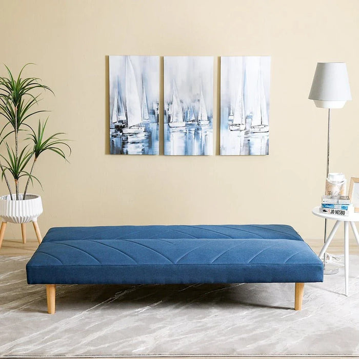 Eudora 3-Seater Fabric Sofa Bed