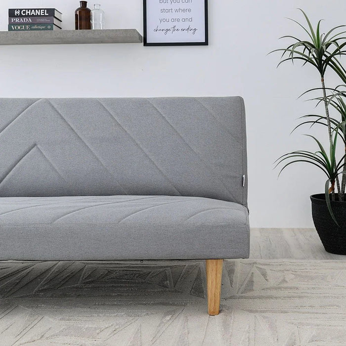 Eudora 3-Seater Fabric Sofa Bed