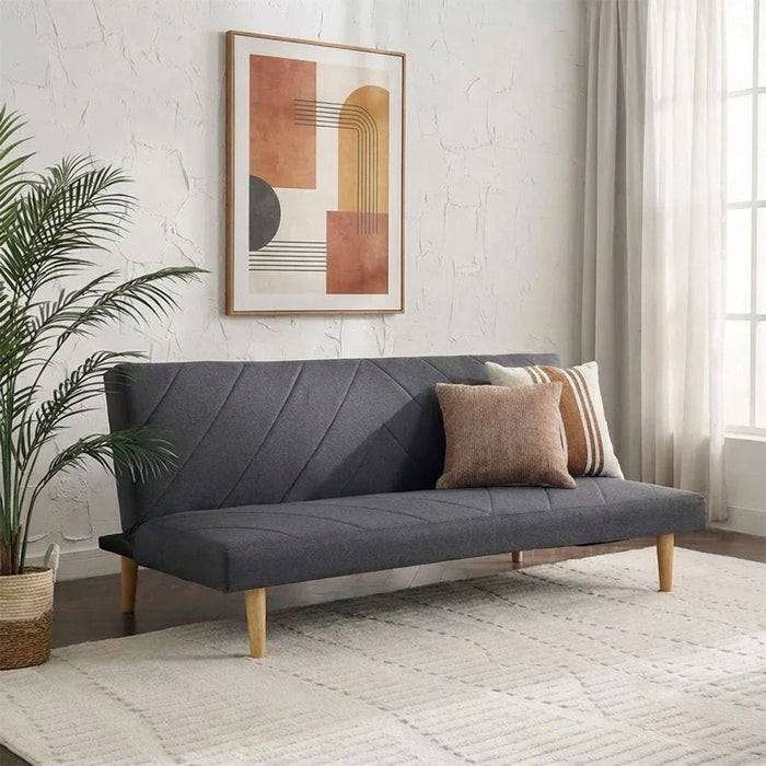 Eudora 3-Seater Fabric Sofa Bed