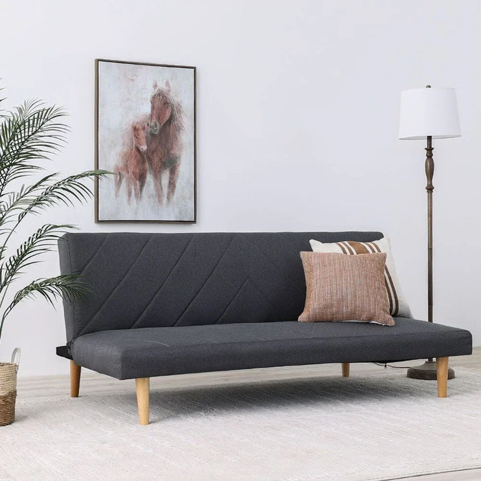 Eudora 3-Seater Fabric Sofa Bed