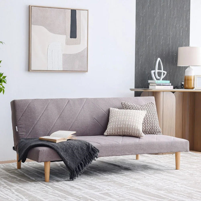 Eudora 3-Seater Fabric Sofa Bed