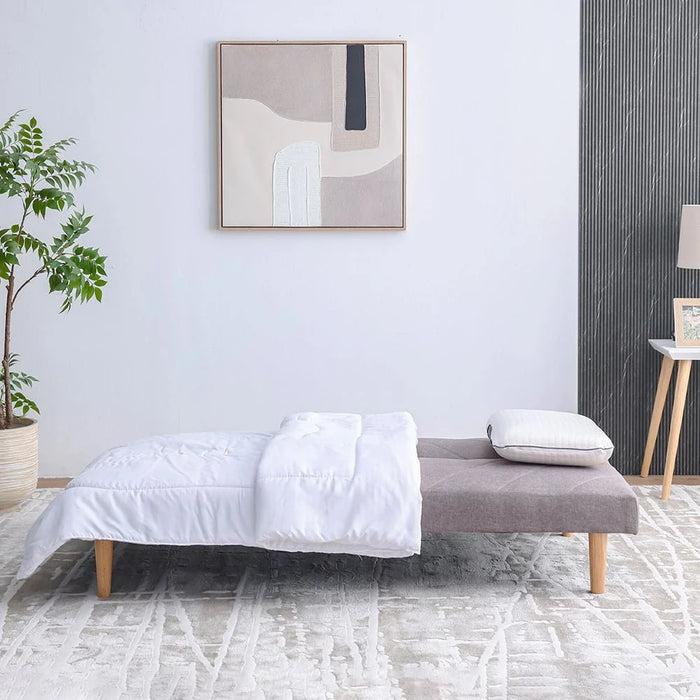 Eudora 3-Seater Fabric Sofa Bed