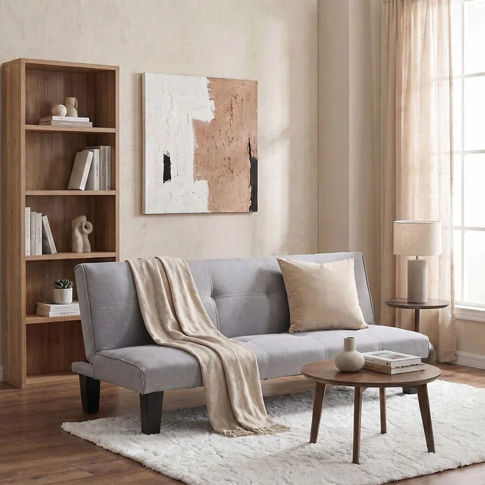 Alonzo Fabric Sofabed - Light Grey
