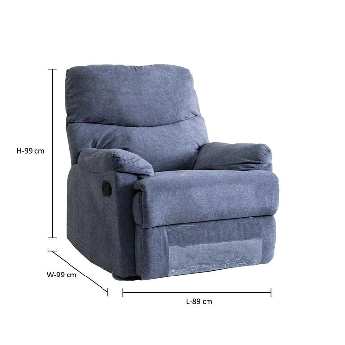 V2 Benedict 1-Seater Fabric Recliner