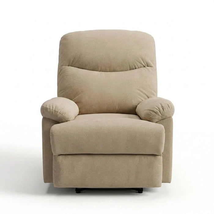 Benedict 1-Seater Fabric Recliner-Mocha