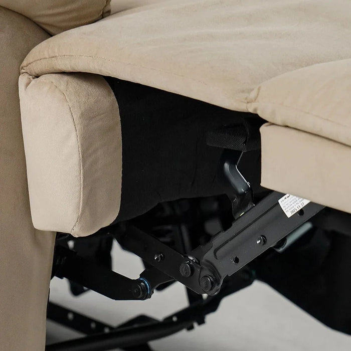 Benedict 1-Seater Fabric Recliner-Mocha