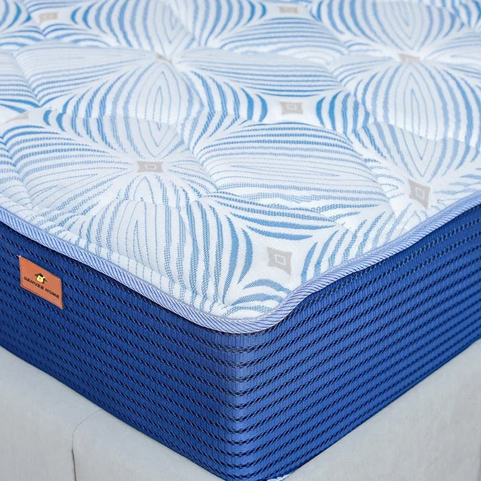 Gel Memory Foam with Pocket Spring Medium Soft King Mattress 180x200x25 cm-With 10-Year Warranty