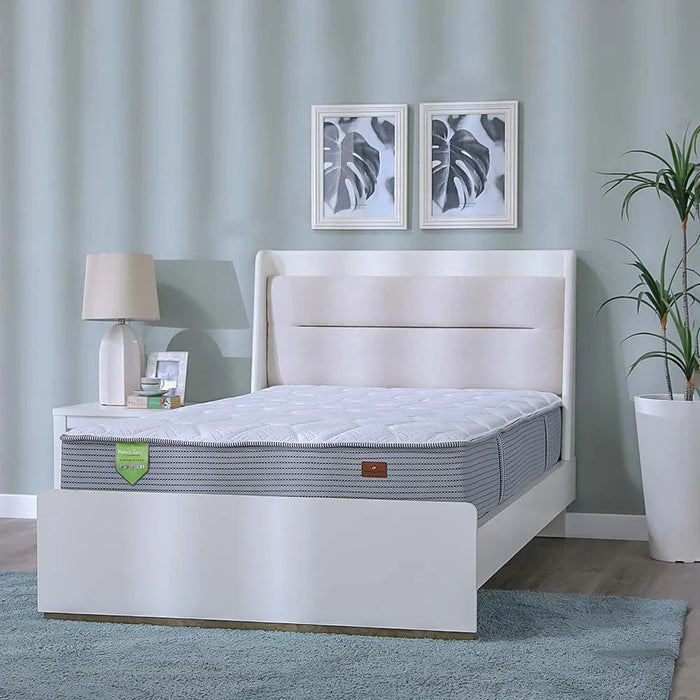 Nature Latex with Pocket Spring Medium Firm Single Mattress- 120x200x25 cm-With 10-Year Warranty