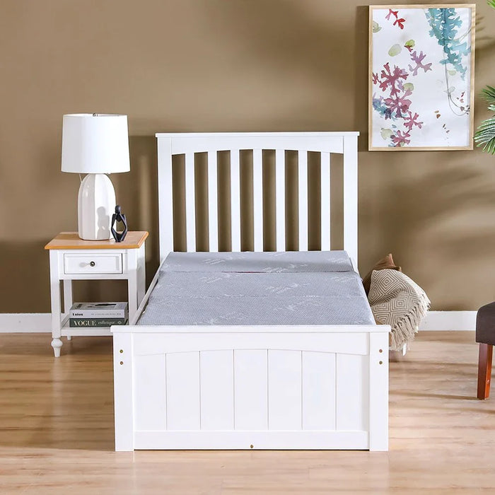 Houston Bamboo Foldable Foam Medium Firm Single Mattress-180x90x6 cm