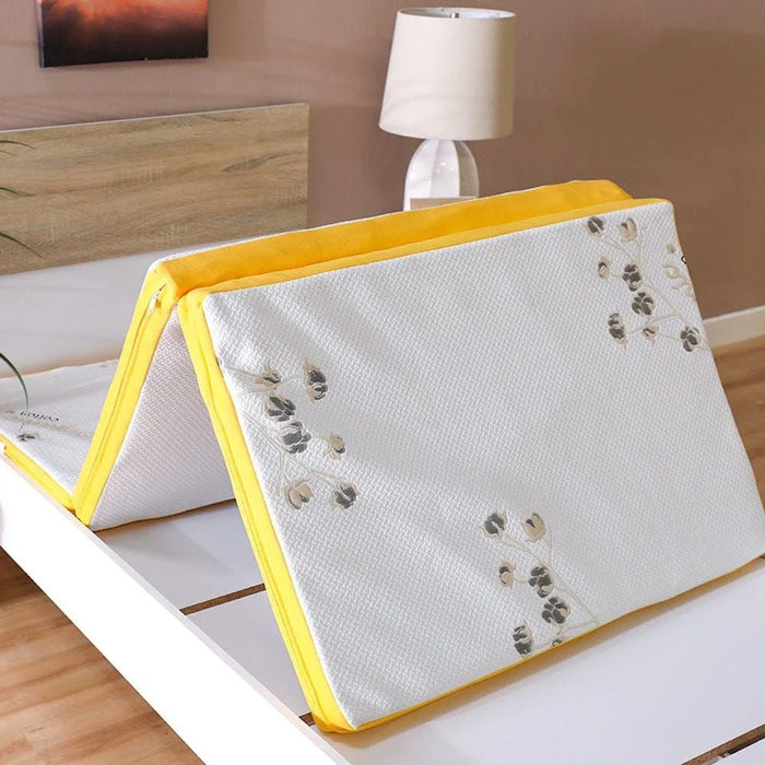 Houston Organic Foldable Foam Medium Firm Single Mattress-180x90x6 cm