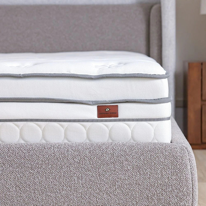 Five Star Pocket Spring & Gel Memory Foam Soft Super King Mattress-200x200x35 cm-With 10-Year Warranty