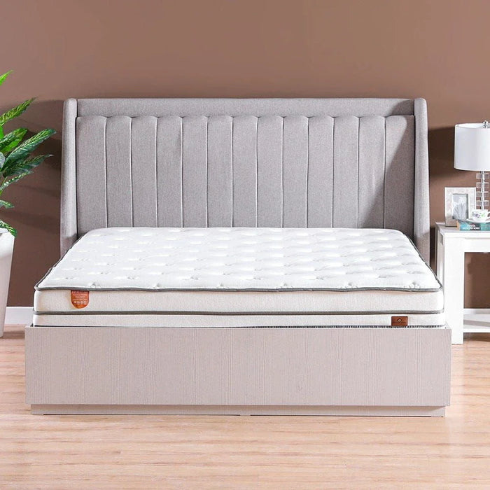 Five Star Pocket Spring & Gel Memory Foam Soft Super King Mattress-200x200x35 cm-With 10-Year Warranty