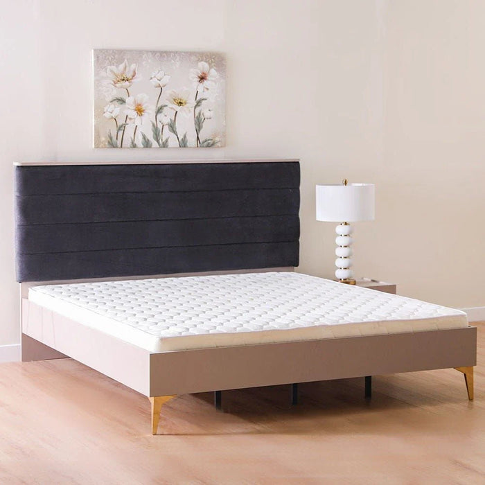 Best Bonnell Spring Firm King Mattress With Pillow-180X200X22 Cm-With 5-Year Warranty