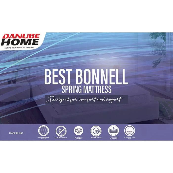 Best Bonnell Spring Mattress Mattress Foam Encased With 2 Pillow 200X200X22