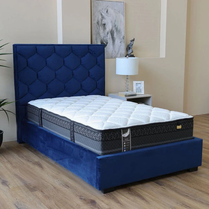 Sense Visco Gel Memory Foam Pocket Spring Single Mattress-90x190x32 cm-With 25-Years Warranty