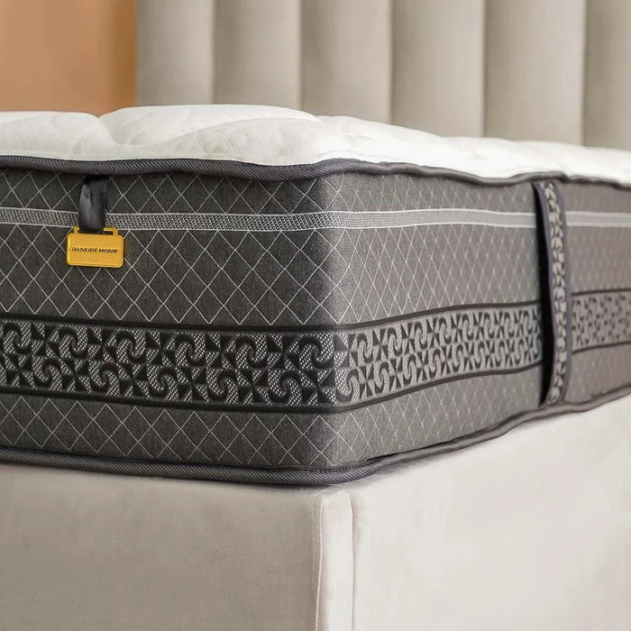 Sense Visco Gel Memory Foam Pocket Spring Queen Mattress-150x200x32 cm-With 25-Years Warranty