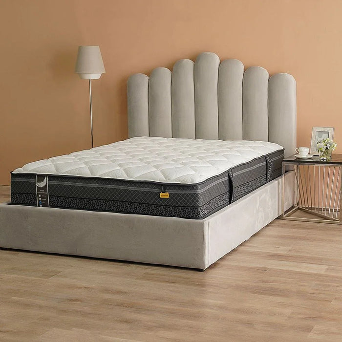 Sense Visco Gel Memory Foam Pocket Spring King Mattress-180x200x32 cm-With 25-Years Warranty