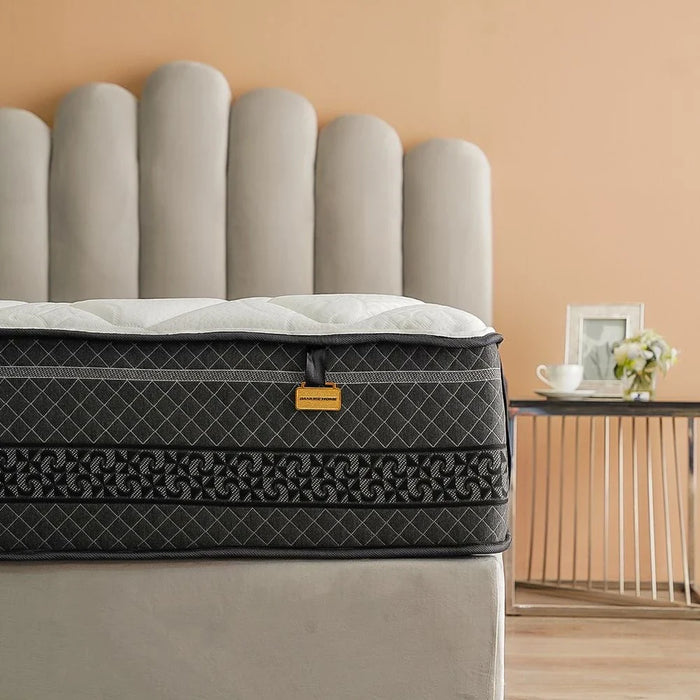 Sense Visco Gel Memory Foam Pocket Spring Super King Mattress-200x200x32 cm-With 25-Years Warranty