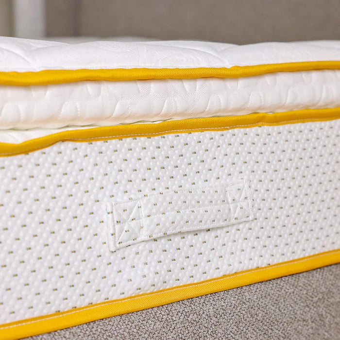 Latex Pillow Top Pocket Spring Super King Mattress-200x200x30 cm-With 15-Year Warranty
