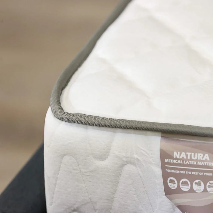 Natura Latex Medicated Foam King Mattress-180x200x22 cm- With 10-Year Warranty