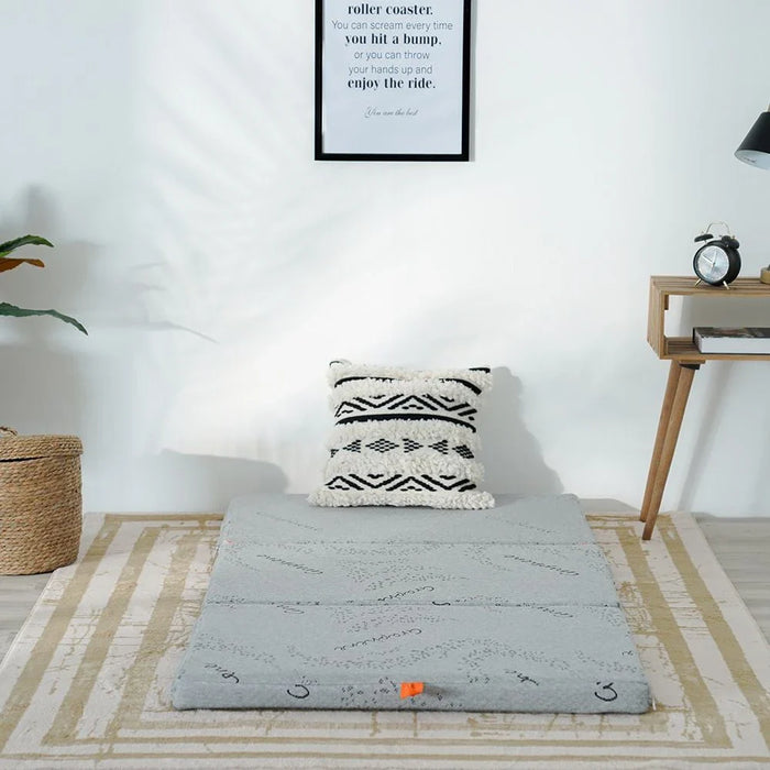 Houston Tri-Fold Single Mattress-180x90x6 cm- Graphene
