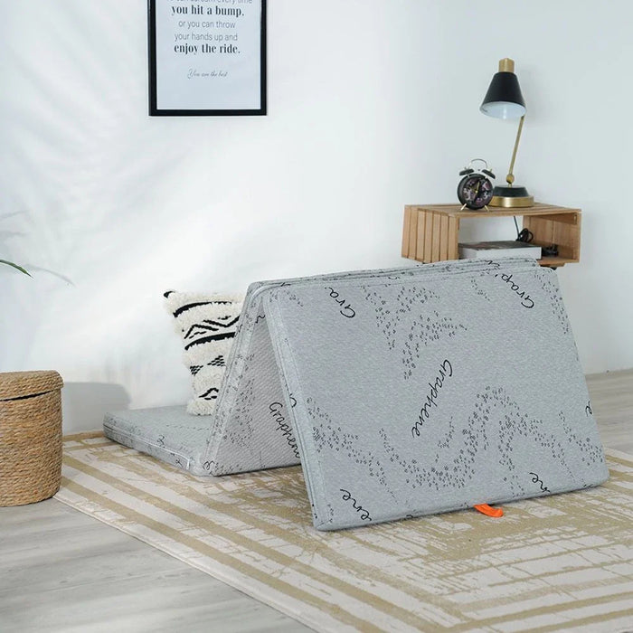 Houston Tri-Fold Single Mattress-180x90x6 cm- Graphene