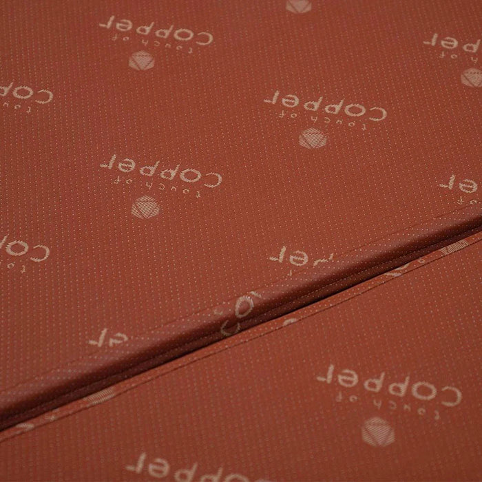 Houston Tri-Fold Single Mattress-180x90x6 cm-Copper