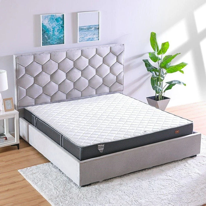 iSleep Bonnel Spring Mattress with 2 Pillow FreeÊ 180 X 210Ê x 22cmÊ- With 5-Year Warranty