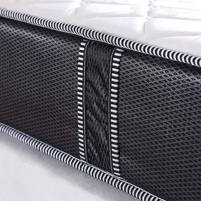 iSleep Bonnel Spring Mattress with 2 Pillow FreeÊ 200 X 200Ê x 22cmÊ- With 5-Year Warranty