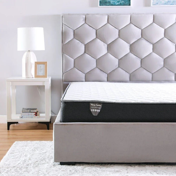 iSleep Bonnel Spring Mattress with 2 Pillow FreeÊ 200 X 200Ê x 22cmÊ- With 5-Year Warranty