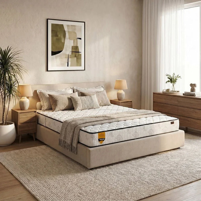 Posture Medicalpedic Reversible Bonnell Spring Super King Mattress-200x200x22 cm-With 5-Year Warranty