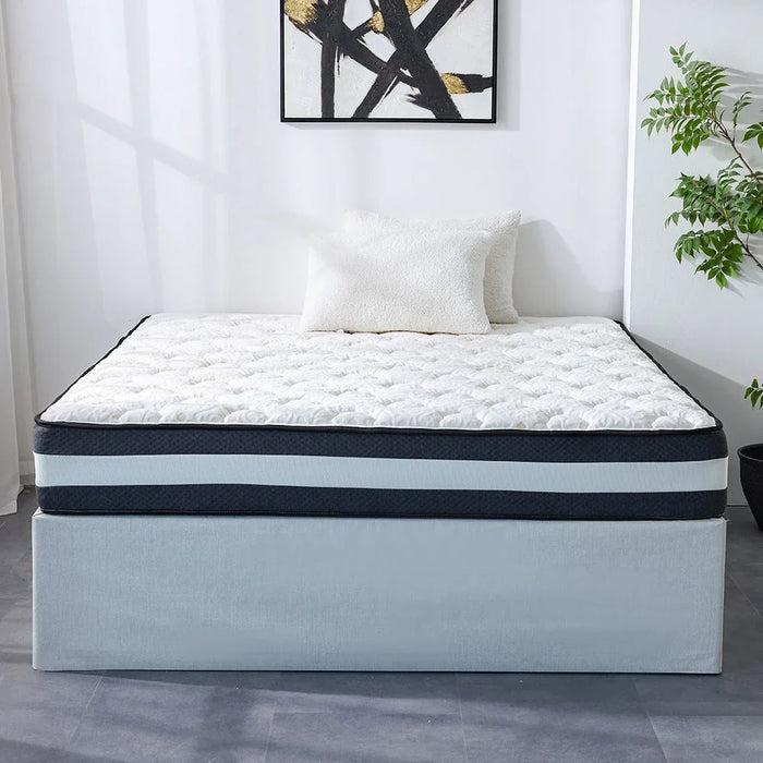Luxuria Bonnell Spring Foam Super King Mattress-200x200x26 cm-With 7-Year Warranty
