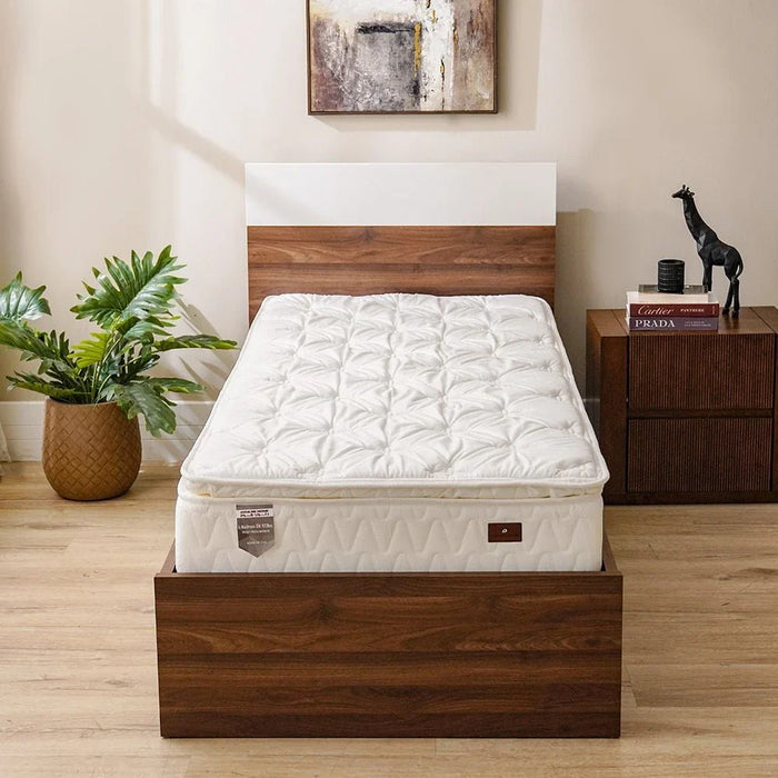 iMattress Im Pocket Spring Single Mattress-90x190x26 cm-Ntbox B-9H26-With 15-Year Warranty