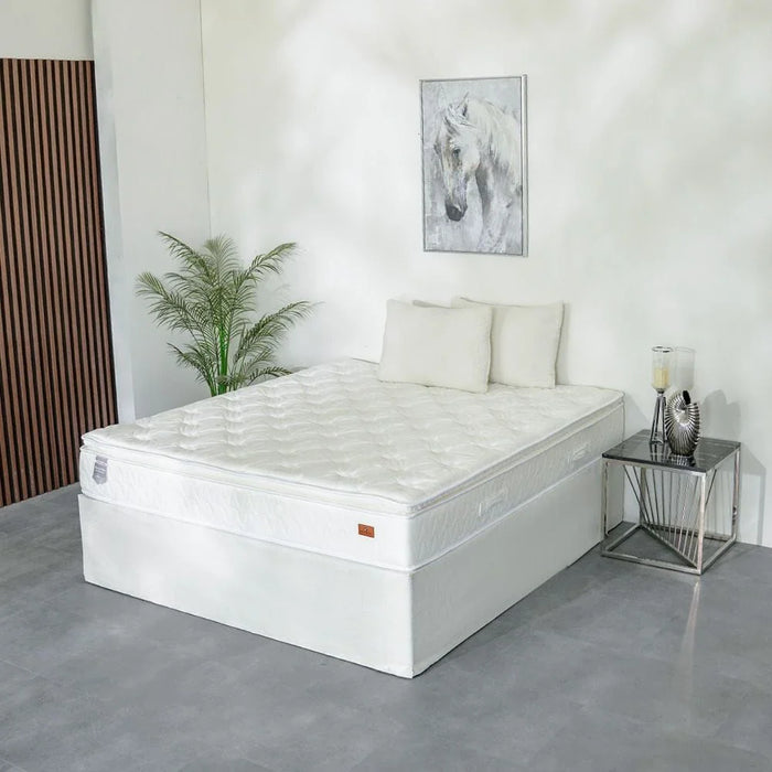 iMattress Im Pocket Spring King Mattress-180x200x26 cm-Ntbox B-9H26-With 15-Year Warranty