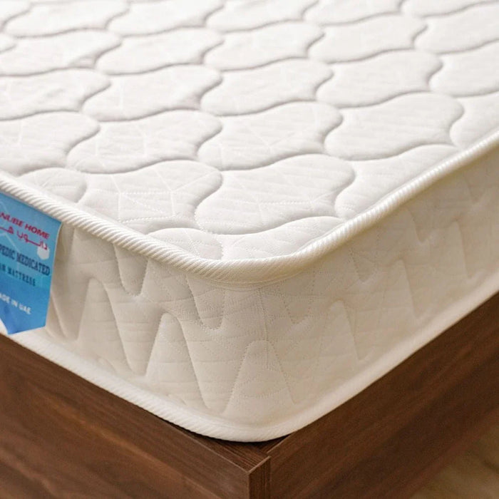 Orthopedic Medicated Firm Foam Reversible Queen Mattress-150x200x15 cm-With 10-Year Warranty