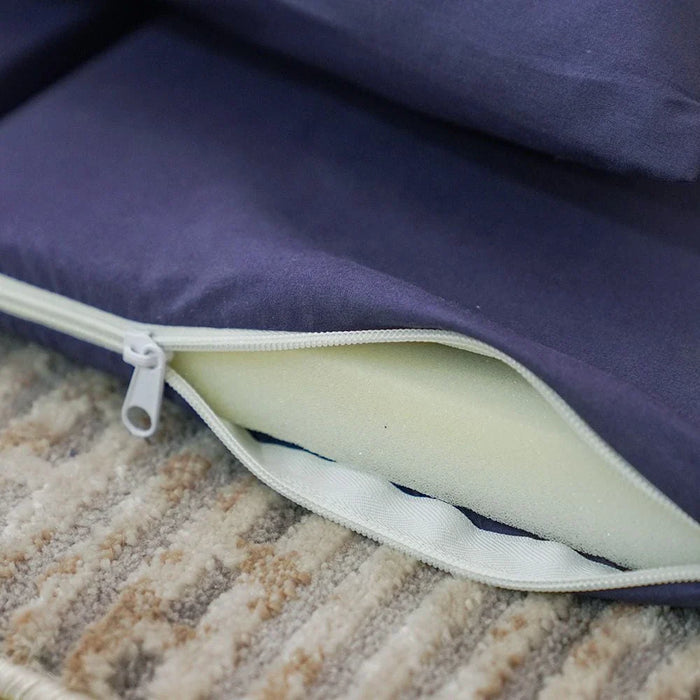 Flexible Single Foam Six-Fold Travel Mattress with Pillowcase-3 cm