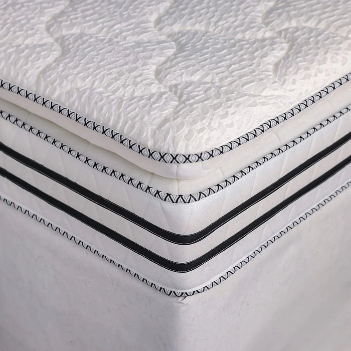 Royal Pillow Top Bonnel Side Encased Mattress -90X200X30 Cm