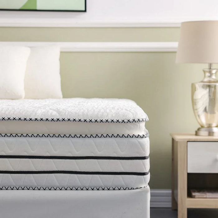 Royal Pillow Top Bonnel Side Encased Queen Mattress - 150x200x30 cm
