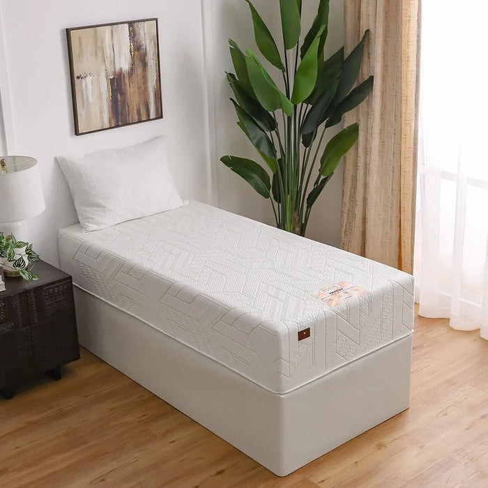 Luxury High Resilience foam Gel Infused Memory Foam Mattress with zip 90x190x30cmÊ