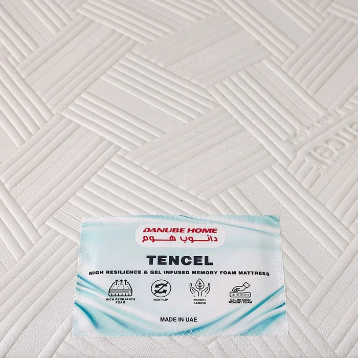 Tencel High Resilience foam Gel Infused Memory Foam Mattress with zip 90x190x25cmÊ
