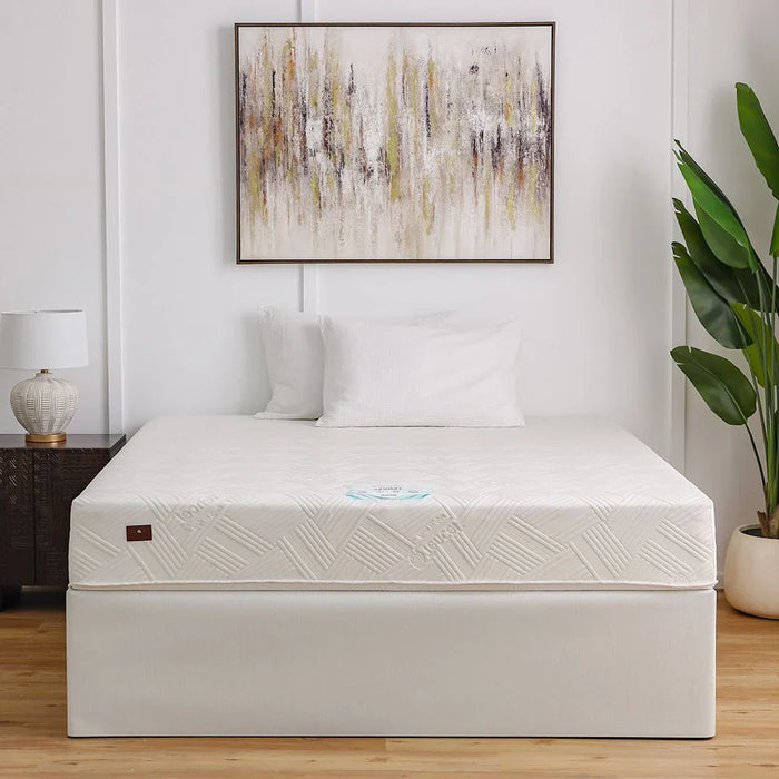 Tencel High Resilience Foam Gel Infused Memory Foam Super King Mattress with Zip - 200x200x25 cm - With 15-Year Warranty