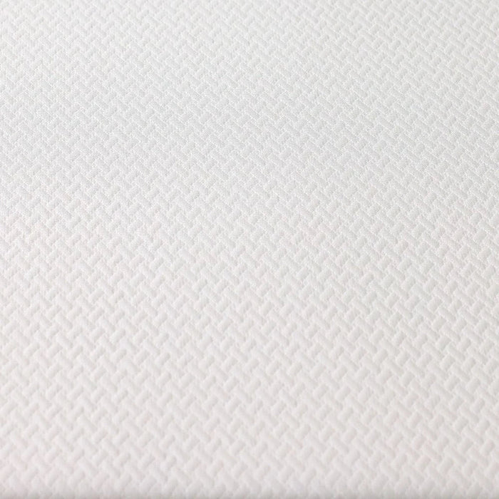 Water-Resistant Bonnell Spring Single Mattress with PU Coated Fabric with Zip - 90x200x23 cm