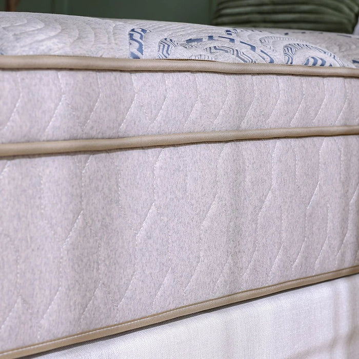 Gliter Visco Memory Foam & Latex Box Top Pocket Spring Single Mattress - 90x200x30 cm - With 25-Year Warranty