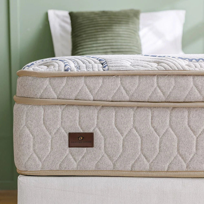 Gliter Visco Memory Foam & Latex Box Top Pocket Spring Mattress 90X190X30 Cm