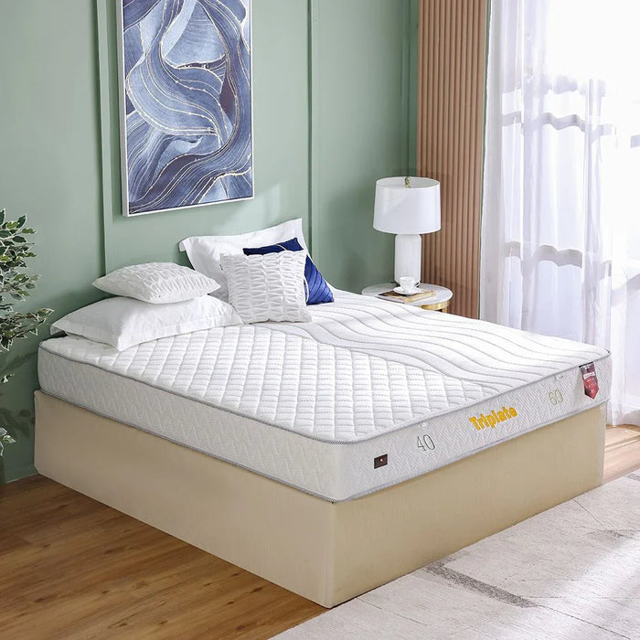 Thriplet Three Feel Reversible Hr Foam Mattress 180X200X25 Cm