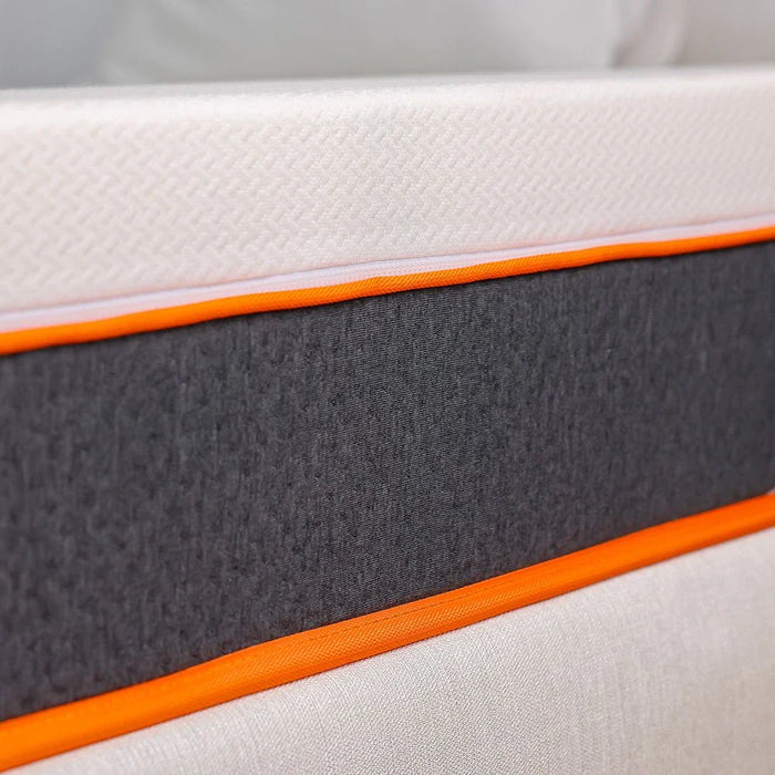 Water resistant Bonnell Spring Mattress with PU Coated Fabric with zip 120x200x23cmÊ